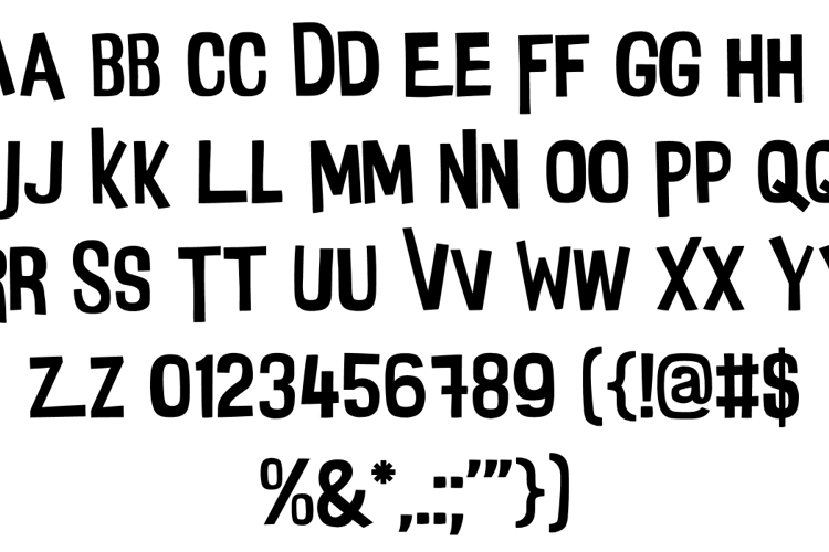 Your Shirt's Inside Out! Font
